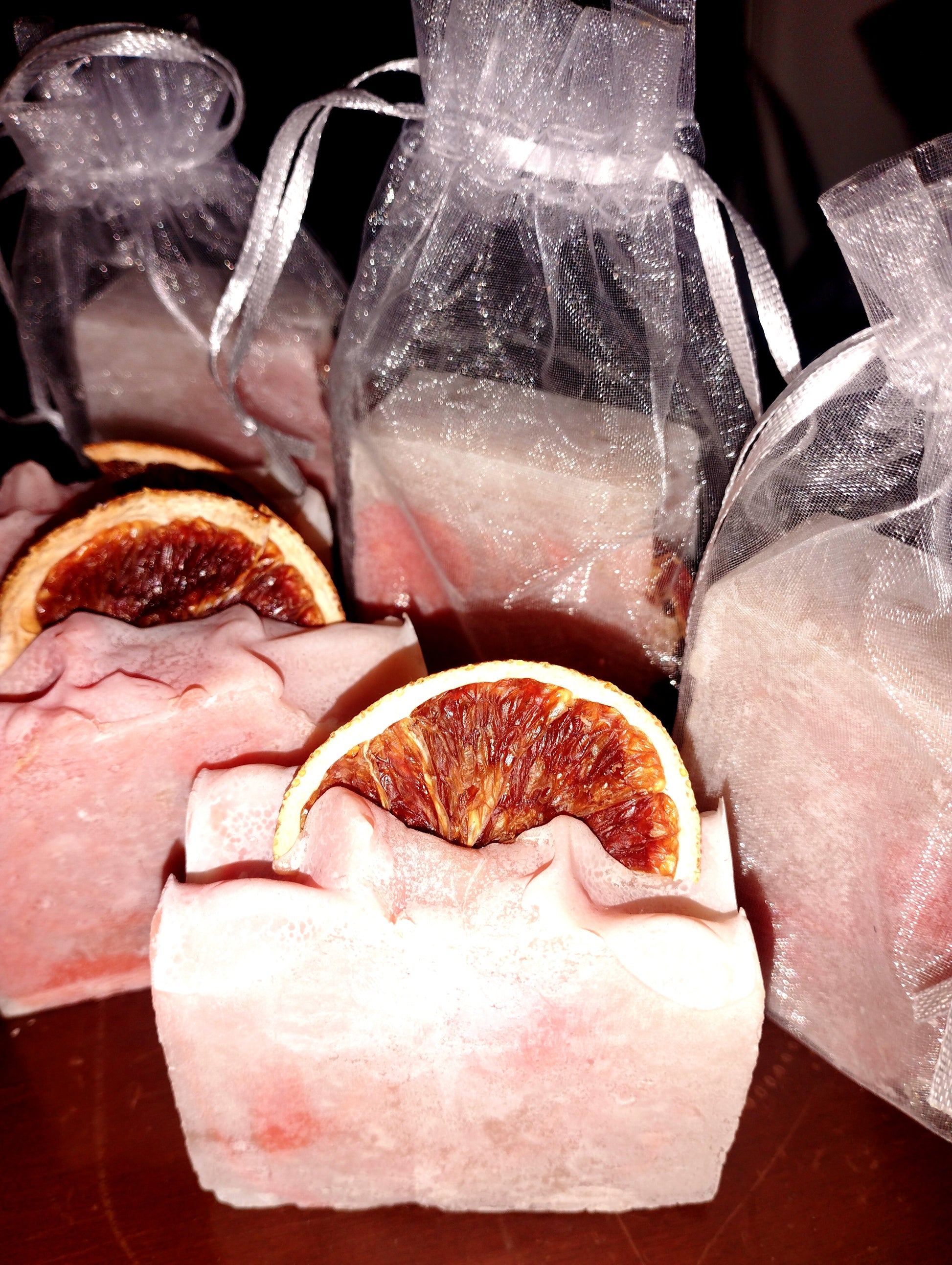 Jabon artesanal de naranja